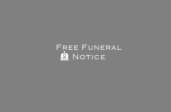 Free Obituary Notice